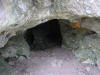 One of the caves found on the Gossman farm